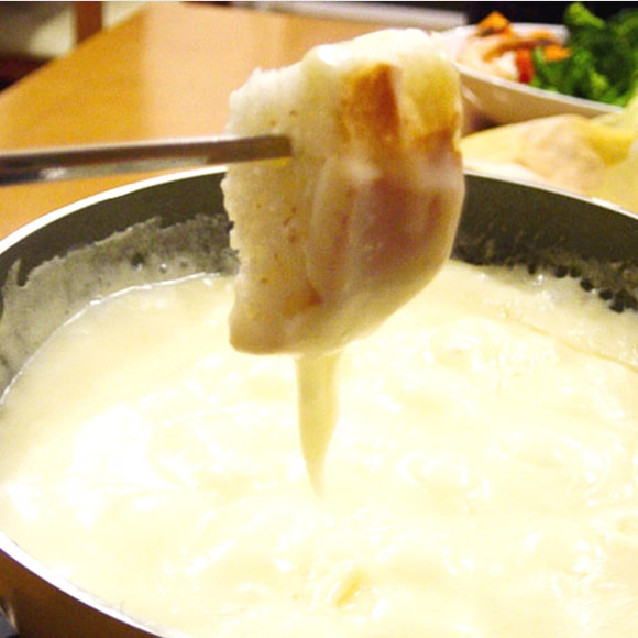 チーズフォンデュ